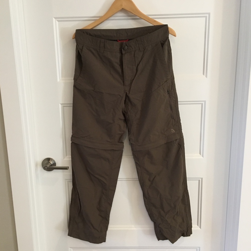 Men north face hiking pants 30x30